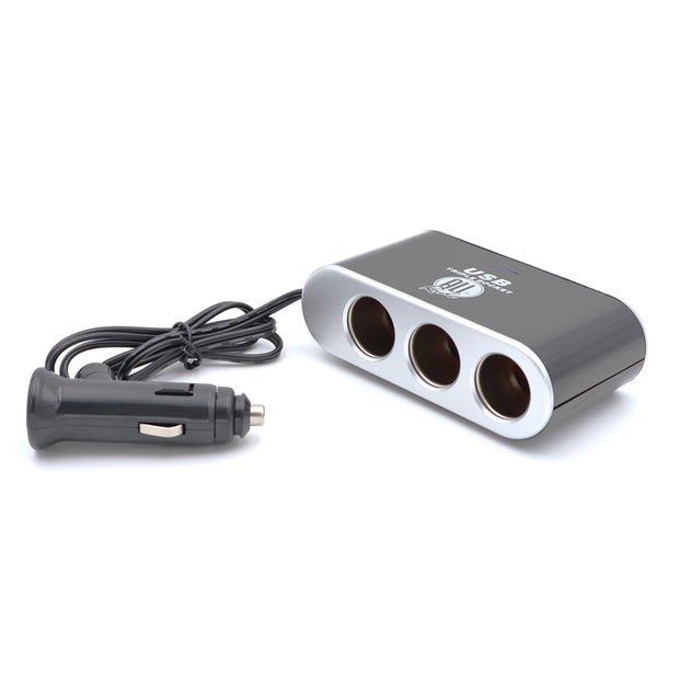 Szivargyújtó aljzat 3-as USB 12/24V 5A