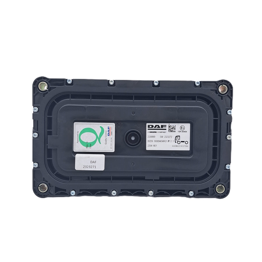 Elektromos vezérlő egys. alváz Első alvázmodul CMF