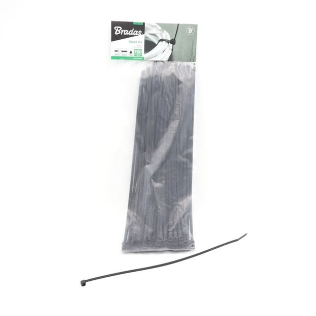 Kábelkötegelő BR 7,6x400mm fek UV fekete