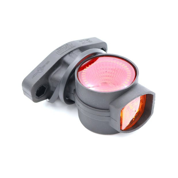 Gumilámpa LED omega  3 funkc. mikroprizmás rövid bal