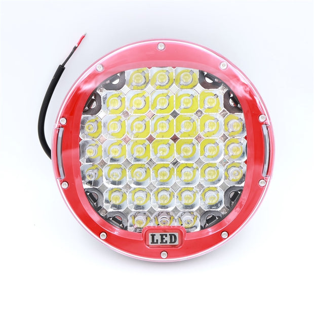 Távfényszóró kör LED 185W 12/24V, med