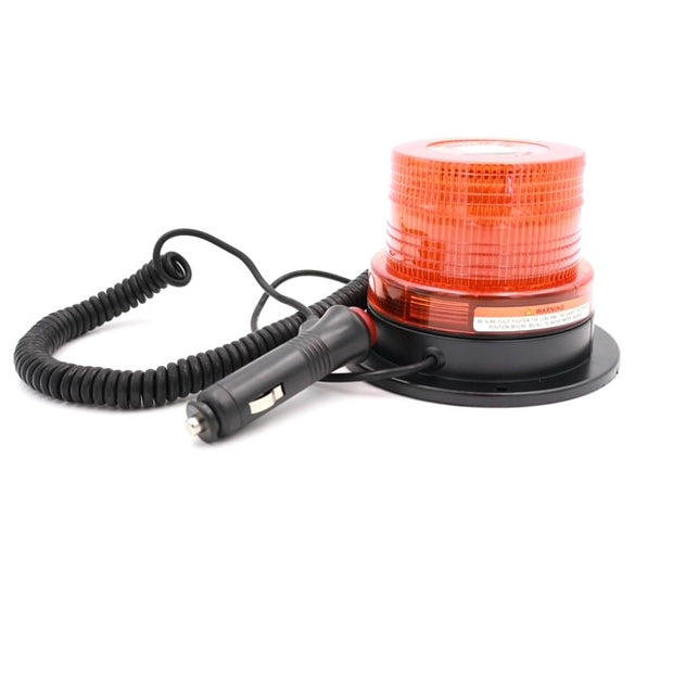 Villógó LED 12/24V 40 mágneses szivargyújtós