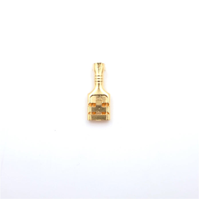 Kábelvég anya 6,3mm pöckös 1,0 - 2,5 mm2 kábelhez