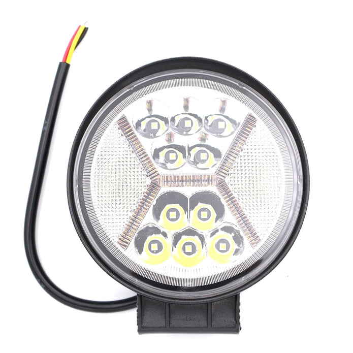 Munkalámpa LED kör 117W 12/24V kombinált fény