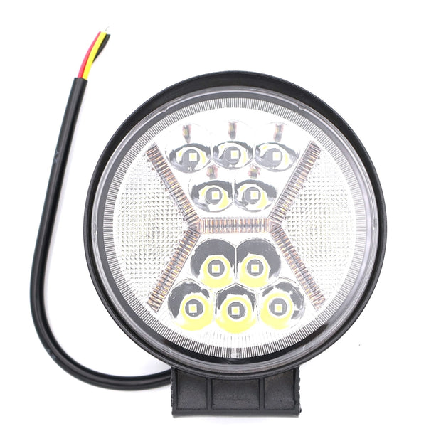 Munkalámpa LED kör 117W 12/24V kombinált fény