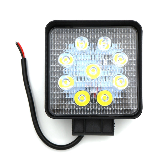 Munkalámpa 9LED 27W kocka