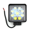 Munkalámpa 9LED 27W kocka