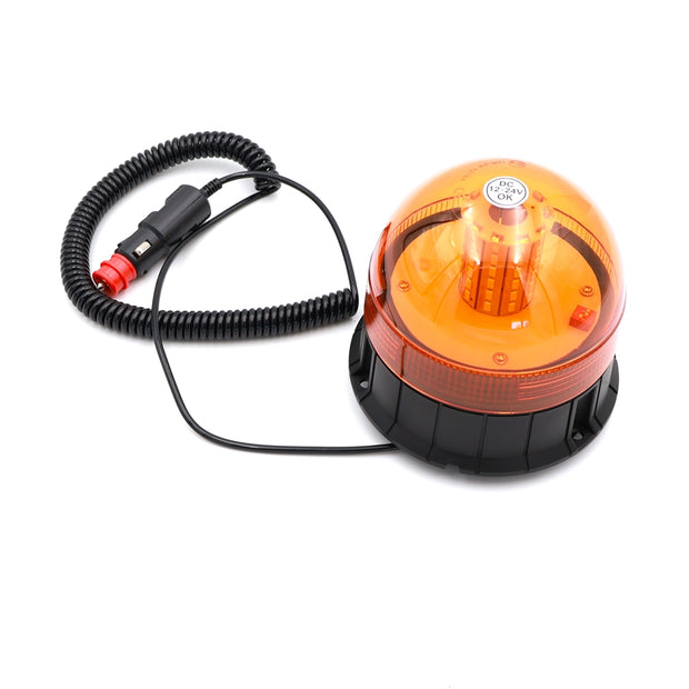 Villogó LED sárga mágneses 12/24V kukorica