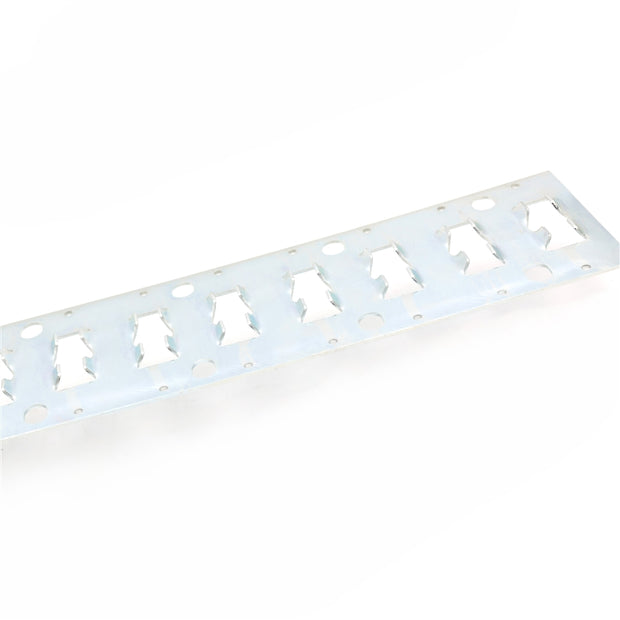 Rakományrögzítő sín horganyzott 2960 mm kutyacsont