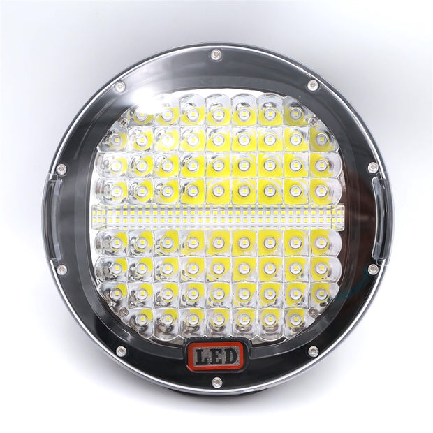 Távfényszóró kör LED 300W power