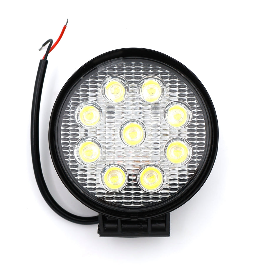 Munkalámpa 9 LED-es kerek 9x3W 45mm OP