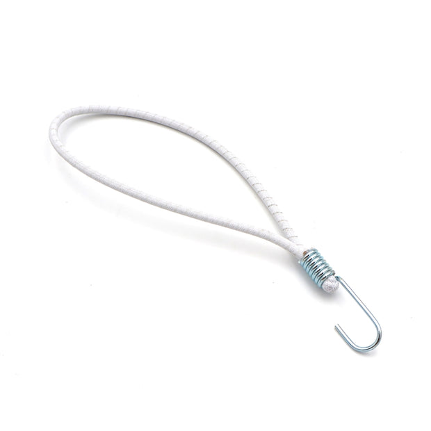 Ponyvafeszítő gumi fehér 30cm