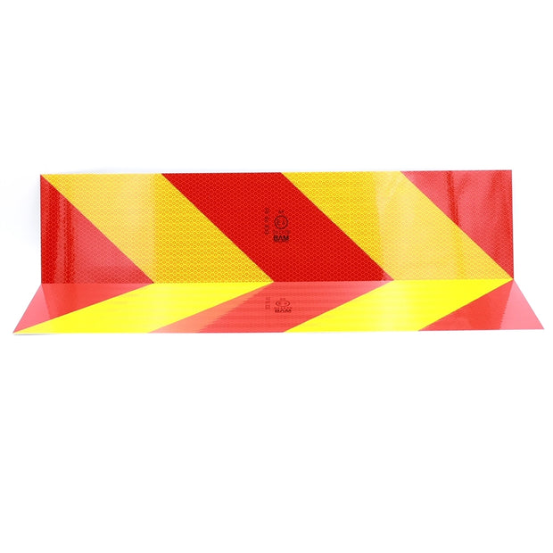 Fényvisszaverő tábla csíkos 565 x 132 PÁR