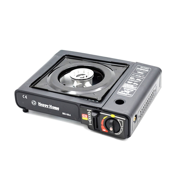 Hordozható kemping gázfőző táskás