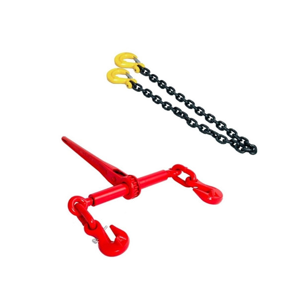 Rakományrögzítő láncos fesz. 10 T 6m (racsni + lánc)