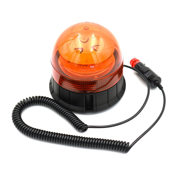 Villogó LED sárga mágn.alcsony 12/24V