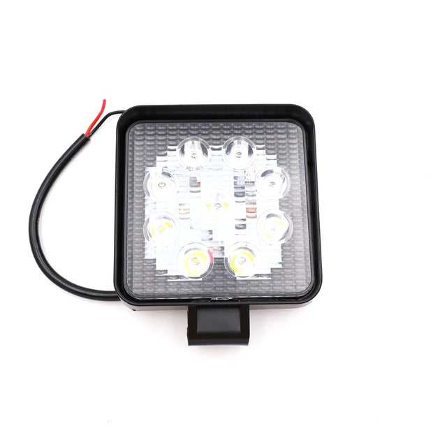 Munkalámpa LED szögletes 27W 12/24V terítő