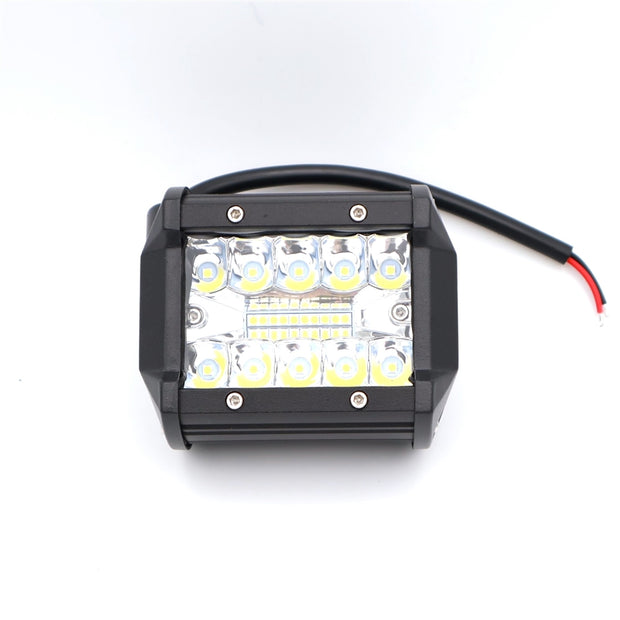 Munkalámpa LED szögletes 60W 12/24V, kombinált fény