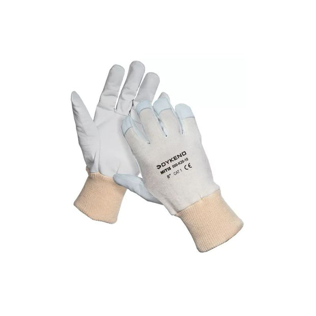 Munkakesztyű p. kecskebőr 8 Gumis