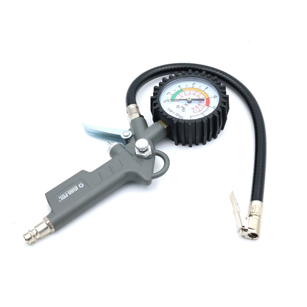 Keréknyomásmérő pisztoly+óra 12bar