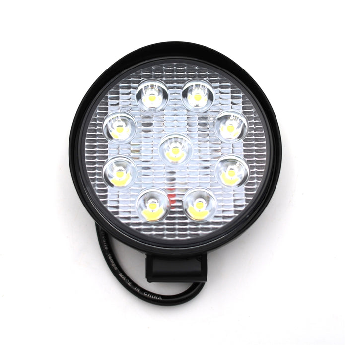 Munkalámpa LED kör 27W 12/24V, terítő OP