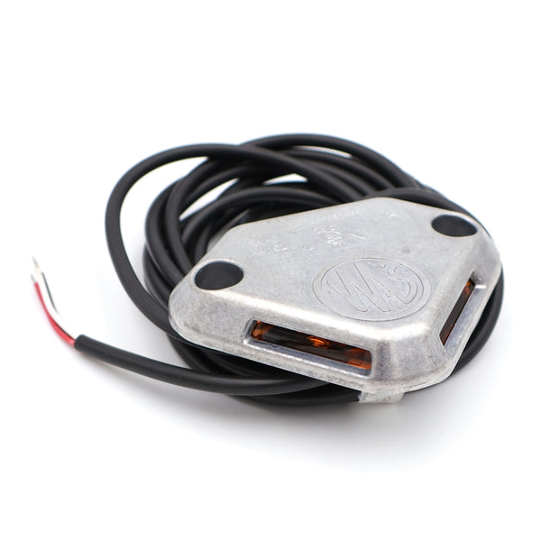 Emelőhátfal villogó LED 12/24V Was háromszög