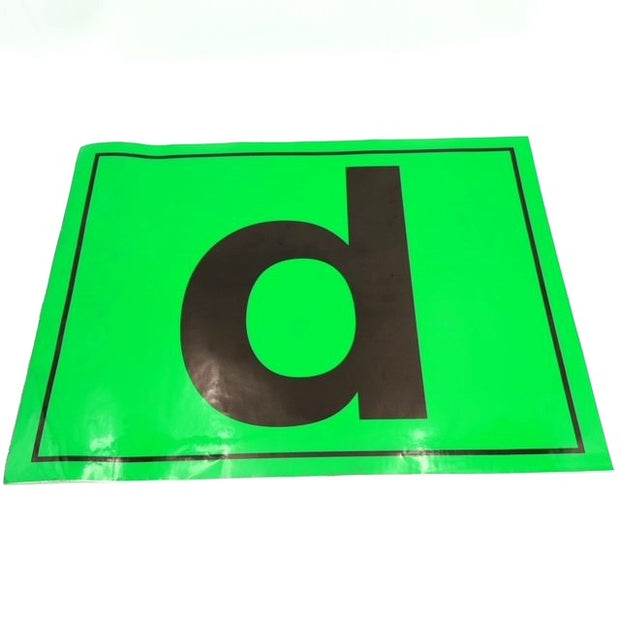 Hűtős matrica d (romlandó áru) Deperibili