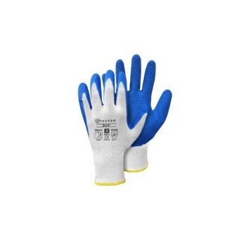 Munkakesztyű latex bevonattal - kék 9