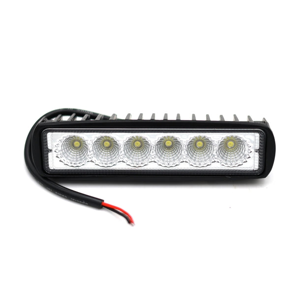 Munkalámpa LED keskeny 18W 12/24V, terítő OP