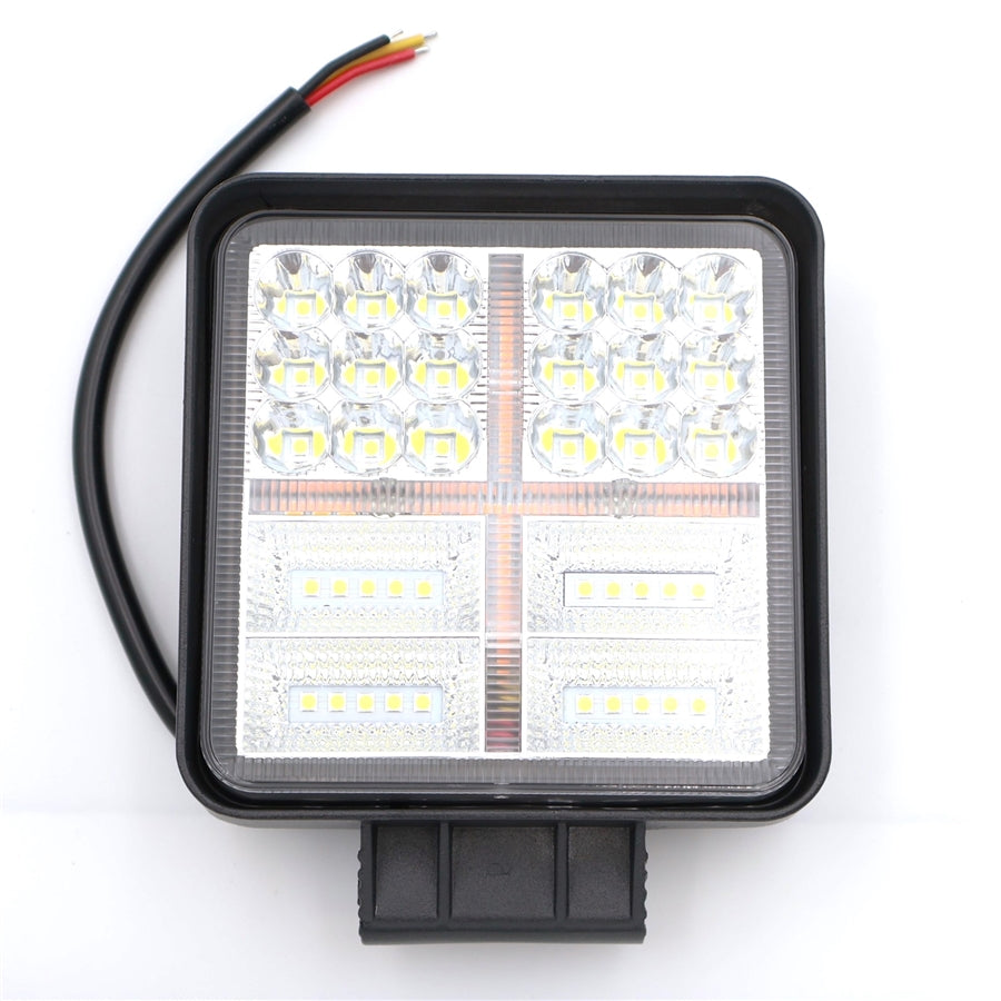 Munkalámpa LED szögletes 144W 12/24V, kombinált fény