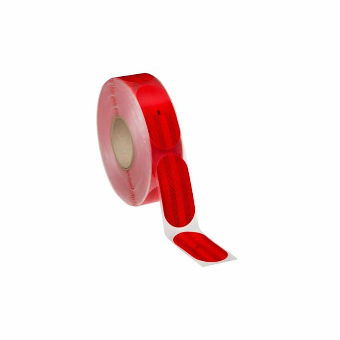 Fényvisszaverő csík szak.piros 50mmx106mm