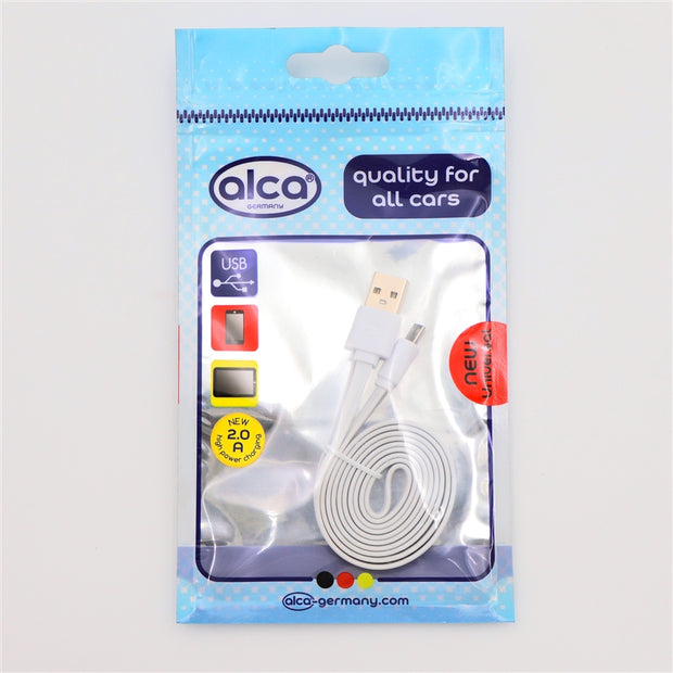 Micro USB 2.0 kábel fehér