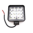 Munkalámpa LED szögletes 48W 12/24V terítő