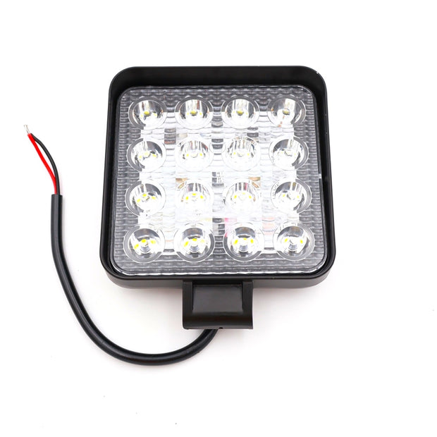 Munkalámpa LED szögletes 48W 12/24V terítő