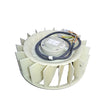 Ventilátor jobb 4 pólusú szerelési csomag fehér
