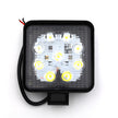 Munkalámpa LED szögletes 27W 12/24V terítő OP