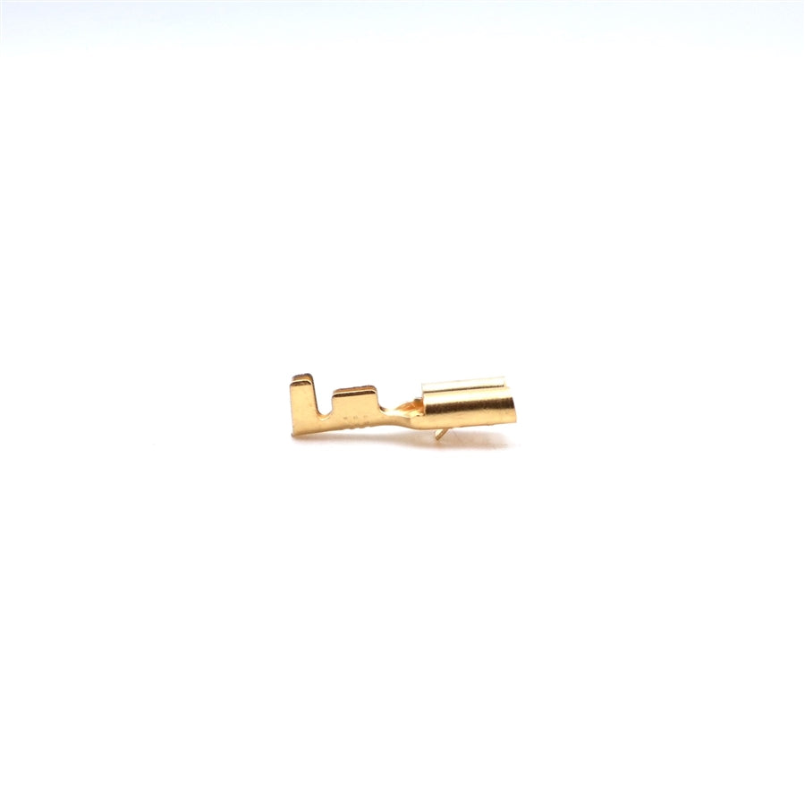 Kábelvég anya 6,3mm pöckös 1,0 - 2,5 mm2 kábelhez