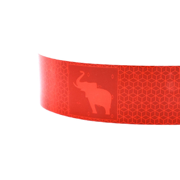 Fényvisszaverő csík piros folytonos