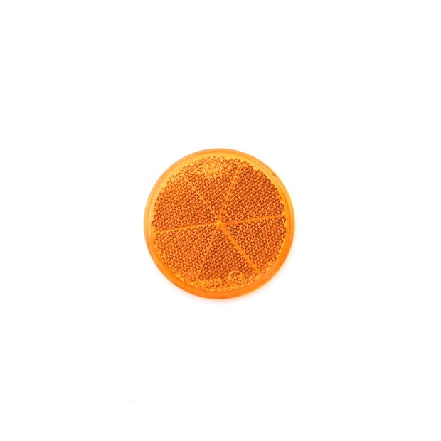 Prizma kerek öntapadós sárga 60mm