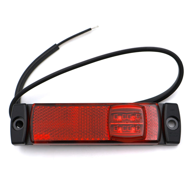 Lámpa helyzet oldalt LED piros