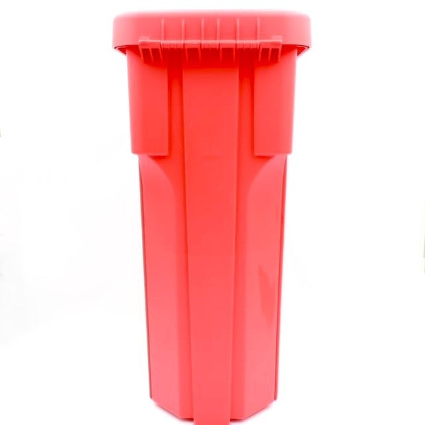 Tűzoltó készülék tartó dob.6kg piros 595x280x265mm